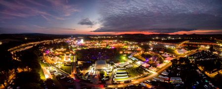 PICS: Drone photo of Dua Lipa’s set at Electric Picnic is just magical