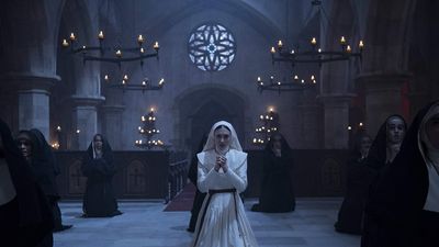 The Nun might be the most un-subtle horror movie ever made