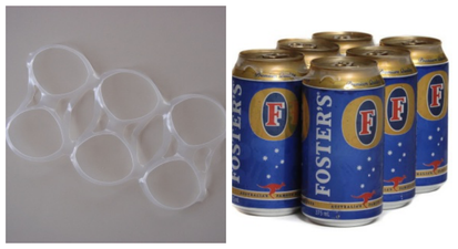 Six-packs of beer are getting a brand new design that’s extremely different and eco-friendly