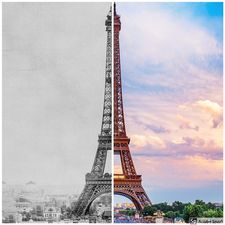 Then vs now; what some of the world’s most iconic landmarks used to look like