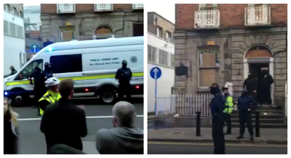 Gardai arrest six people after housing protest in Dublin