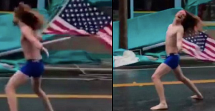 WATCH: Guy travels 300 miles so he can headbang to a Slayer song in the path of Hurricane Florence