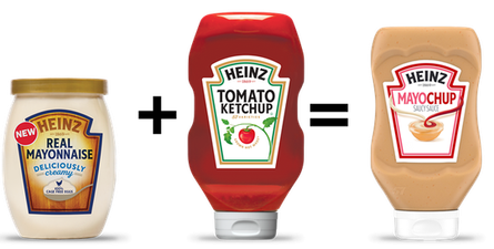 Heinz have combined mayonnaise and ketchup to create… Mayochup