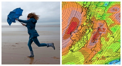 Met Éireann extend the status orange weather warning to 17 counties for Storm Ali