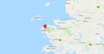 Caravan with woman inside blown off a cliff in Galway