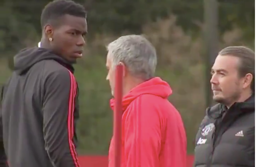 Pogba Mourinho