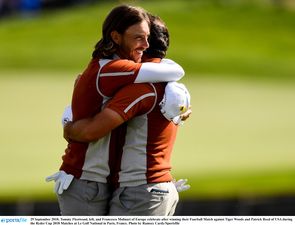 WATCH: Fleetwood and Molinari continue Ryder Cup bromance after waking up in bed with the trophy
