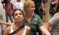 Amy Schumer and Emily Ratajkowski arrested at Kavanaugh protests in the US