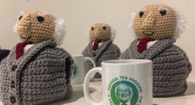Michael D Higgins tea cosy sale
