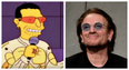 Bono was a bit of an arse when he made that famous cameo in The Simpsons