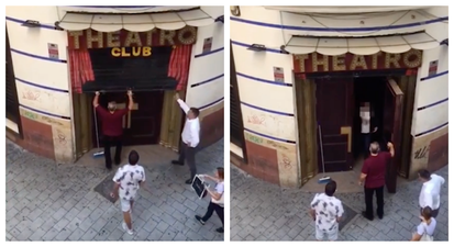 Man falls asleep in nightclub toilet, rescued by staff the next morning