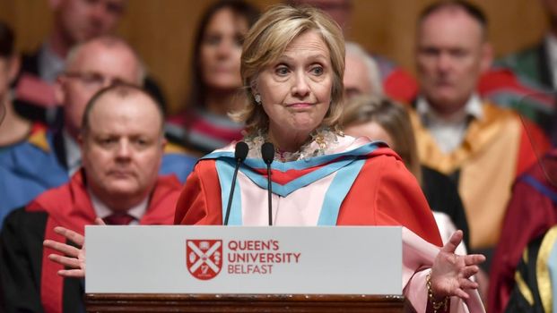 Hillary Clinton Belfast