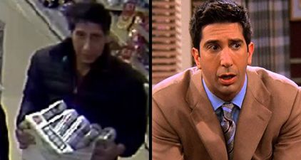 There’s been a new twist in the story of the thief who looks like Ross from Friends