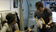 WATCH: A trad session broke out on a busy flight and it looked like great craic
