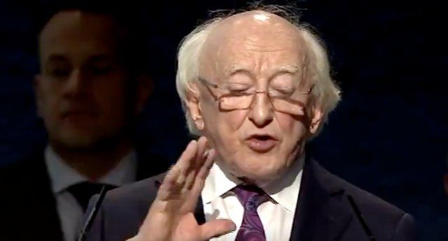 Michael D Higgins victory speech