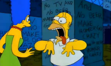 Set record because the greatest ever Treehouse of Horror episode is on TV