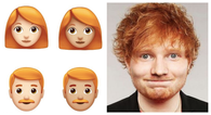 The ginger emojis are finally here for iPhone users