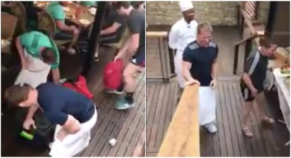 Munster scare the absolute shit out of Jerry Flannery with snake prank in South Africa