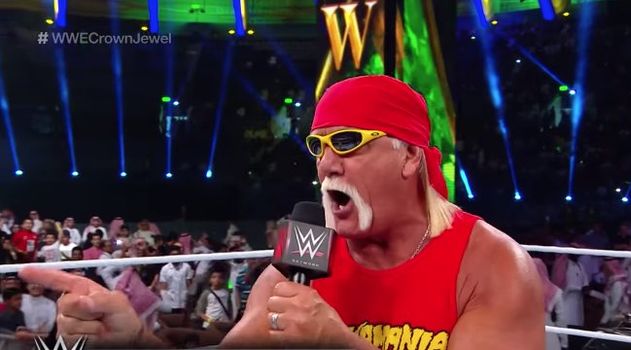 Hulk Hogan WWE Crown Jewel Saudi Arabia