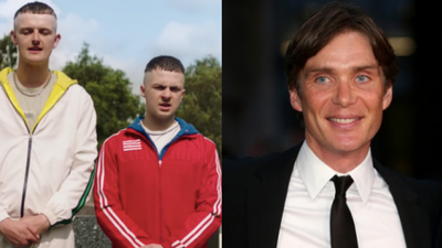 There is a huge love-in between Cillian Murphy and The Young Offenders stars