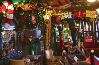 PICS: Dublin pub already has their Christmas decorations up and it’s a winter wonderland