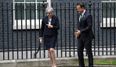 Theresa May proposes “review” of backstop in discussion with Leo Varadkar over Irish border