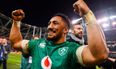 Bundee Aki’s celebrations at the end of the magnificent New Zealand win are absolutely magic
