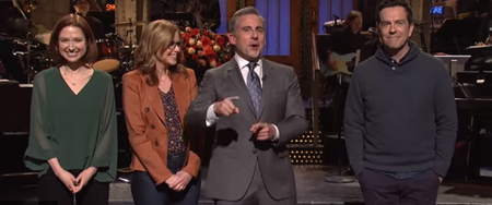 WATCH: Steve Carrell answers questions about a reboot of The Office, from cast members of The Office