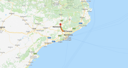 Train carrying 150 people in Barcelona derails, killing one and injuring six