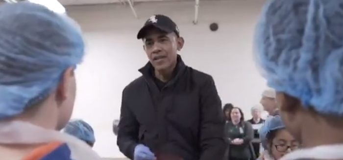 Obama food bank