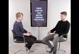 Episode 2 of JOE’s Snapchat show Argue Me is live: Tinder or the old-fashioned way?