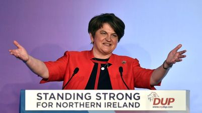 Arlene Foster wants to get rid of the Irish backstop