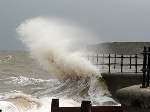 Fresh status orange weather waning issued off the coast of Ireland