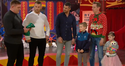 WATCH: The heartwarming moment featuring a boy who saved his cousin’s life was the highlight of the Toy Show