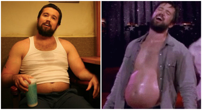 The amount of food that Mac from Always Sunny ate to put on 60lbs is absolutely revolting