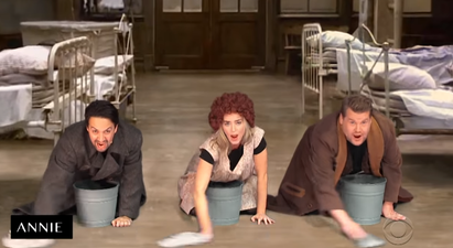 WATCH: James Corden, Lin-Manuel Miranda and Emily Blunt perform 22 musicals in 12 minutes