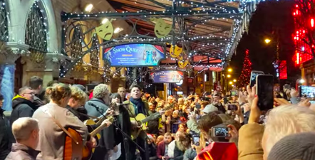 WATCH: Damien Rice, U2, Imelda May and more perform at Dublin’s annual Christmas Eve busking session