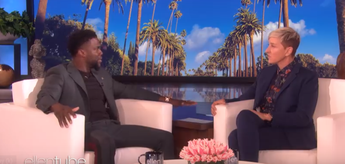 Kevin Hart Ellen DeGeneres