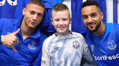 WATCH: Young Irish Everton fan goes to see his first game and has the time of his life