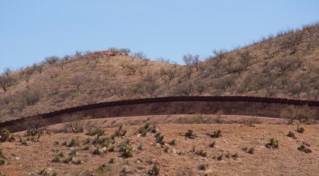 US Mexico border