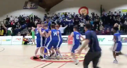 WATCH: There was some serious drama at the end of the Schools Cup basketball final