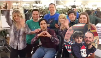 Cast of The Big Bang Theory send lovely messages to Dublin child with terminal cancer