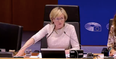 Irish MEP Mairead McGuinness shuts down heckler during heated Brexit debate