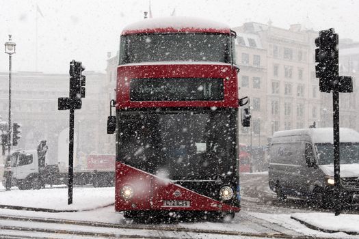 London snow