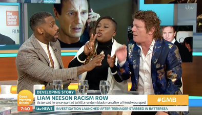 WATCH: Niall Boylan addressed the Liam Neeson controversy on GMB, and things got rather heated