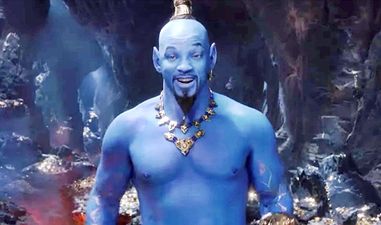 #TRAILERCHEST: Take a look at big blue Will Smith as Genie in Disney’s first trailer for Aladdin