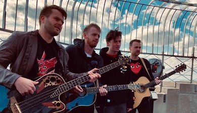 Picture This launch new album from the top of The Empire State Building