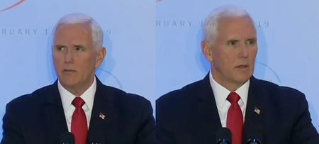 WATCH: Mike Pence waiting for applause in the most excruciating speech you’ll ever see