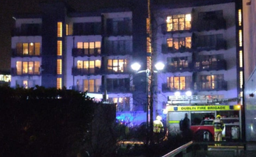 Fire Brigade battling underground blaze at apartment complex in Santry, Dublin