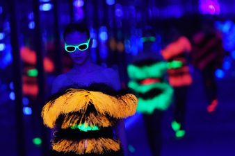 Glow-in-the-dark fashion might be 2019’s biggest new trend